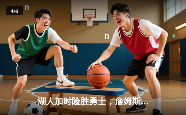 湖人加时险胜勇士，詹姆斯三双库里空砍50分，NBA季后赛席位争夺白热化 - 4
